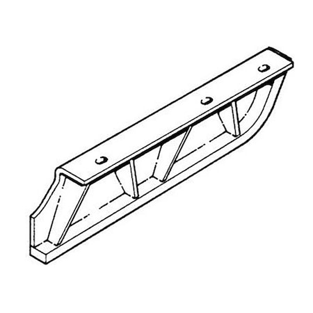 Aftermarket R/H Track Frame Rock Guard Front Fits Case 450 450B 450C 455C 550 Dozer R36675
